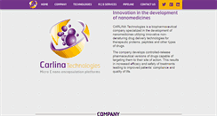 Desktop Screenshot of carlinatech.com